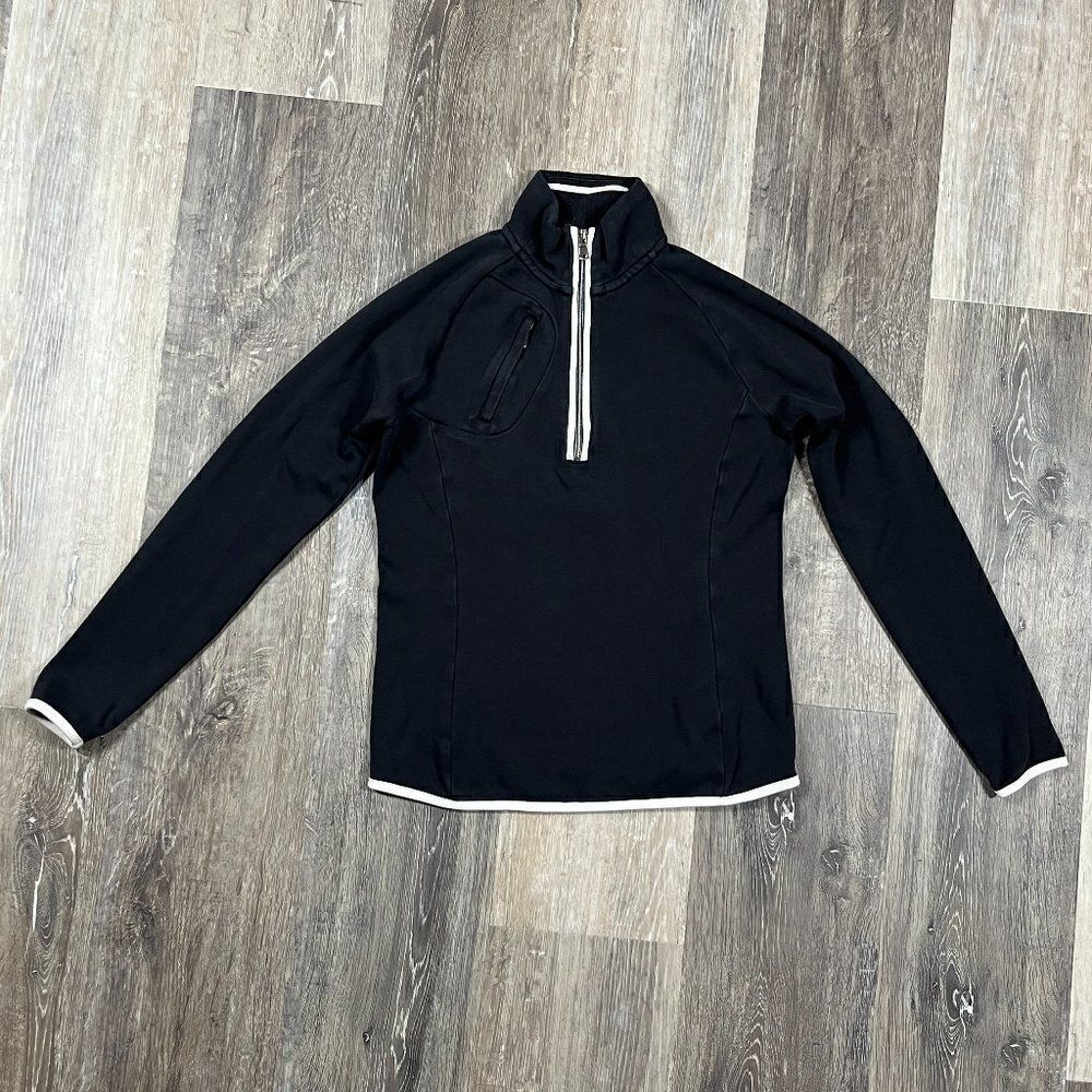 Jack Nicklaus 1/4 Zip Fleece Pullover Sweater Golf Sz Small